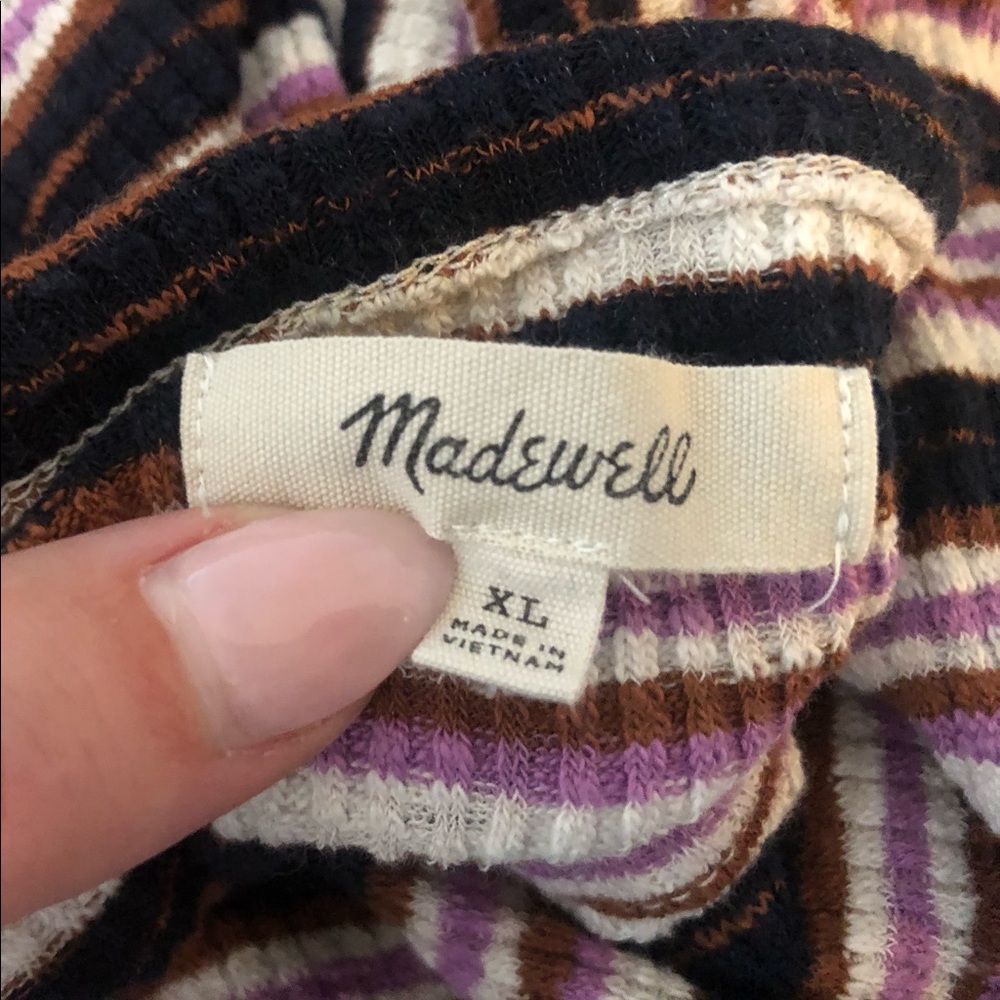 Madewell Elsie Striped Long Sleeve - Picture 8 of 9
